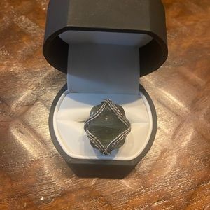 Sterling silver labradorite ring